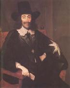 Edward Bower Charles I at his Trial (mk25) USA oil painting artist